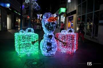 : Telde se enciende de Navidad/FJS Fotografía.